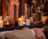 10cm Glitter Pillar Candle | 209512