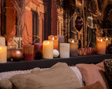 10cm Glitter Pillar Candle | 209512