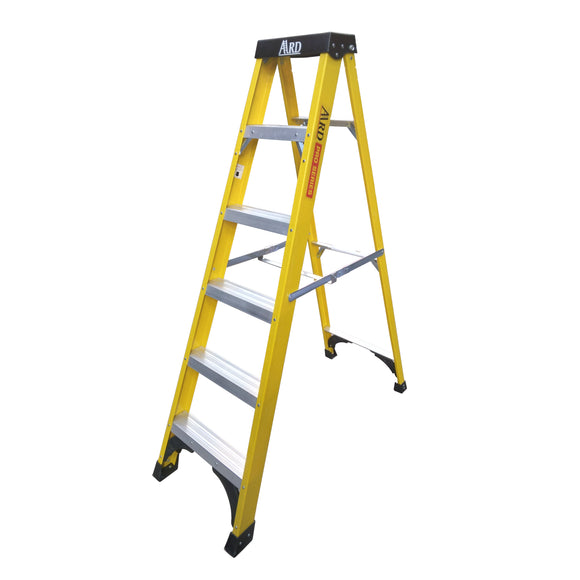 Ard - 6 Tread Pro Fibreglass Step Ladder | 21582606