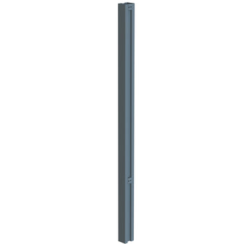 Satus Fence Standard Garden Gate Fence Post 2450mm High - Merlin Grey | 22423160