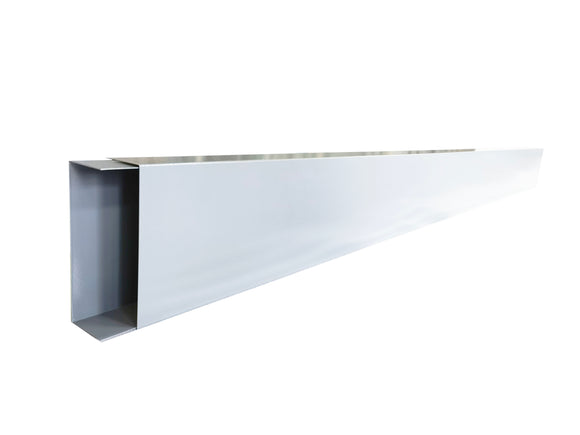 Satus Fence Plinth 1800x150x48mm Pack of 2 - Goosewing Grey | 22425105