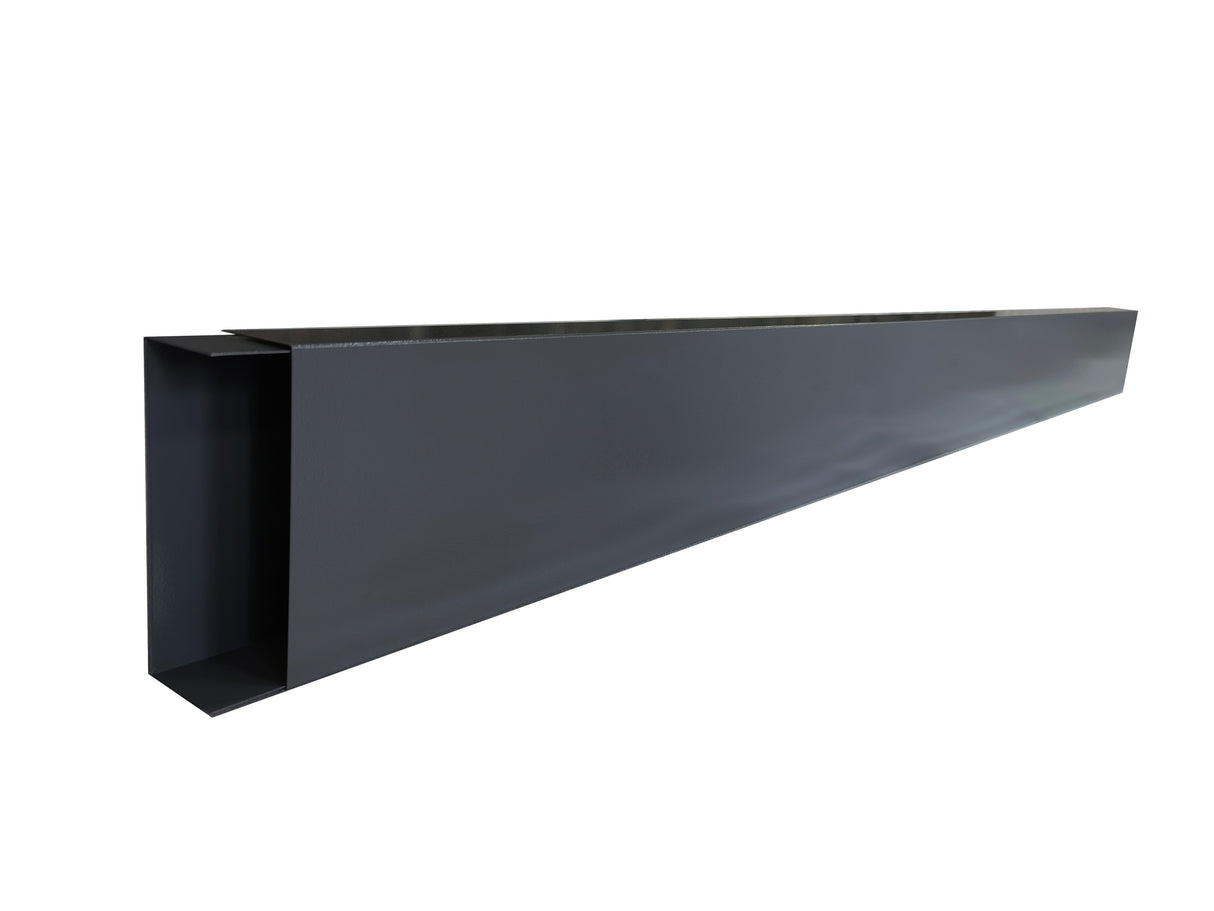 Satus Fence plinth pack x 2 - 1800x150x48mm - Anthracite Grey | 22427105