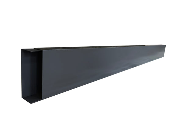 Satus Fence plinth pack x 2 - 1800x150x48mm - Anthracite Grey | 22427105