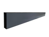 Satus Fence plinth pack x 2 - 1800x150x48mm - Anthracite Grey | 22427105