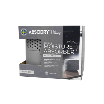 AbsoDry Duo Family Series 3 Absorber 300g Bag Grey | 230-ADB-EN