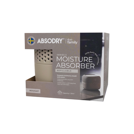 AbsoDry Duo Family Series 3 Absorber 300g Bag Nougat | 230-ADB-N-EN