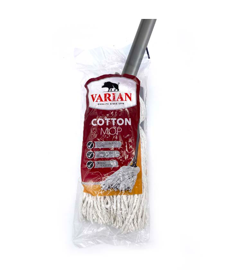 Varian Cotton Mop & Handle Metallic | 23143248