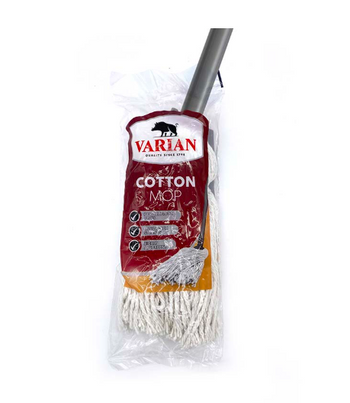 Varian Cotton Mop & Handle Metallic | 23143248