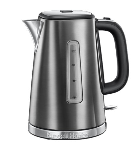 Russell Hobbs Luna Quiet Boil 1.7L Kettle - Moonlight Grey | 23211