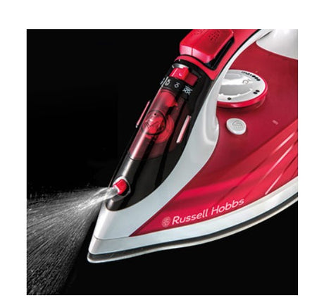 Russel Hobbs 2600w Ultra Steam Pro Iron - Red | 23990