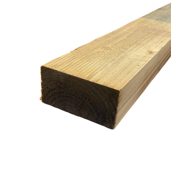 Treated Pointed Fence Post 2.4m 150mm x 75mm | 2415075T