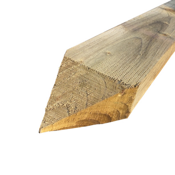 Treated Pointed Fence Post 2.4m 150mm x 75mm | 2415075T