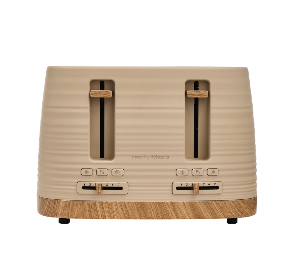 Morphy Richards Clay 4-Slice Brown Toaster - Felspar | 243100