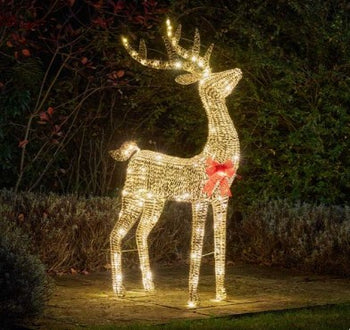 GlitterTwist Gold Reindeer 140cm, LV | 2506047