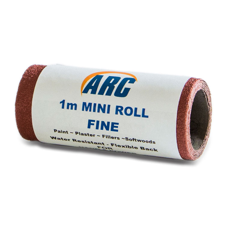 1m Mini Roll Red Aluminium Oxide P80 | 252232150