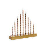 9 LED Candle Bridge - Gold | 2523221