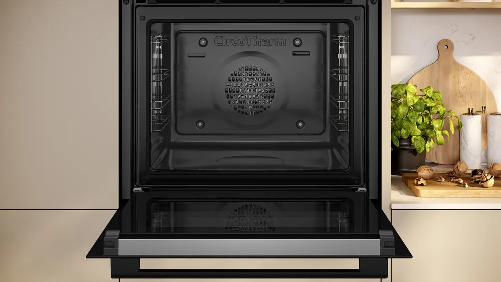 Neff N30 Built-In Pyrolytic Single Oven Black | B2DCG7AK3B
