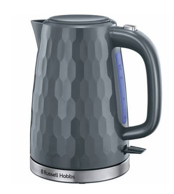 Russell Hobbs 1.7L Honeycomb Kettle - Grey │ 26053