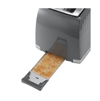 Russell Hobbs Honeycomb 2 Slice Toaster - Grey │ 26063