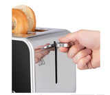 Russell Hobbs Distinctions 2 Slice Toaster - Black & Stainless Steel | 26430
