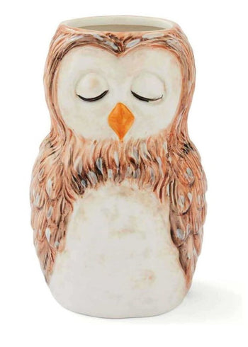 Forest Fable Owl Utensil Pot/vase | 2702