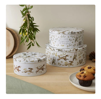 Cooksmart Forest Fable Round Cake Tins - Set Of 3 | 2723