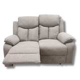 Sarah 3 Seater Manual Recliner - Light Grey | SARAH-313-LG