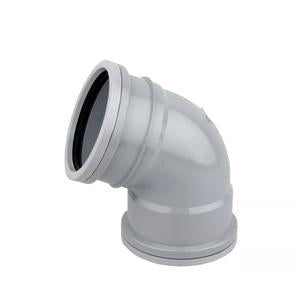 PVCU Soil Bend 45° GY 110 D/S | 3066849