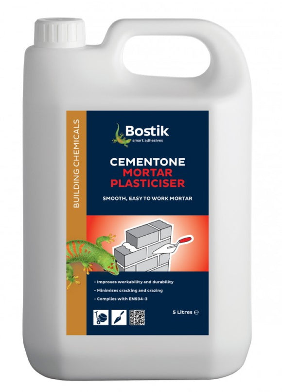 BOSTIK Mortar Plasticiser (Mortarmix) 5LTR | 30812466