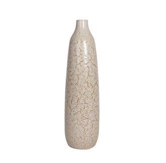 Cream Ceramic Skittle Vase 69.5cm | 31140