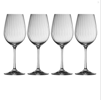 Galway Crystal Erne Wine Glass Set of 4 | 32002/4