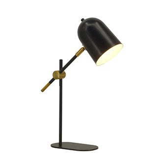 Black & Gold Lamp 47cm | 32319
