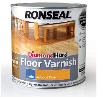 Ronseal Diamond Hard Floor Varnish Antique Pine 2.5L | 33429