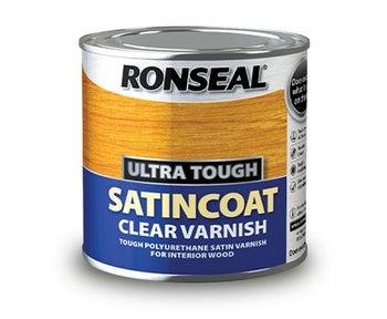 Ronseal Ultra Tough Satincoat Clear Varnish 2.5L | 34761