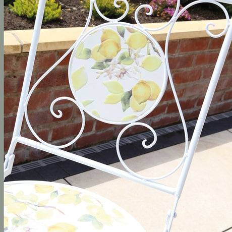 Letino Bistro Set - Lemon Design | 35081
