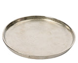 Decorative Aluminium Plate Silver | 386460