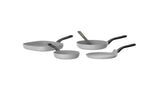 BergHOFF 4 Pc Frying Pan Set Non Stick Grey Glints Spirit with turner Balance | 3950614