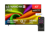 LG 55'' NANO 4K AI NU85 Smart TV | 55NU850B6LA.AEK