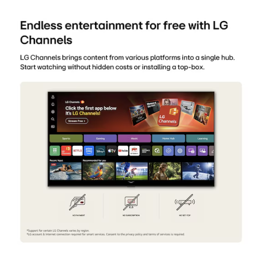 LG 55'' NANO 4K AI NU85 Smart TV | 55NU850B6LA.AEK