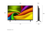 LG 55'' NANO 4K AI NU85 Smart TV | 55NU850B6LA.AEK