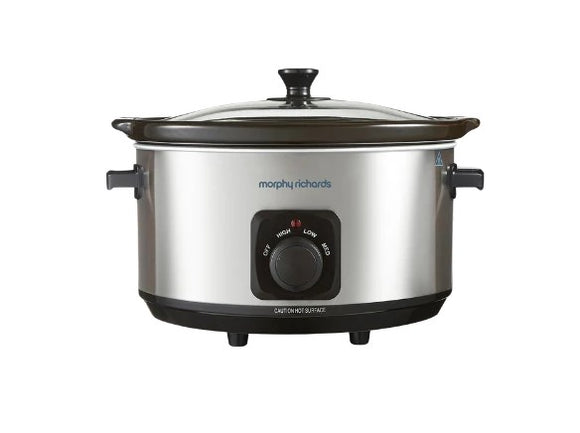 Morphy Richards 6.5L Slow Cooker - Stainless Steel | 461013