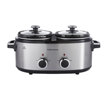 Morphy Richards 3.8L DuoServe Double Pot Slow Cooker │ 462000