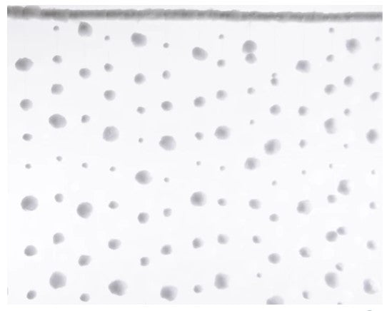 Curtain Snowballs with Acrylic Drops |  474759