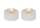 LED Realistic Wick Tealights – Set of 2 | 480446