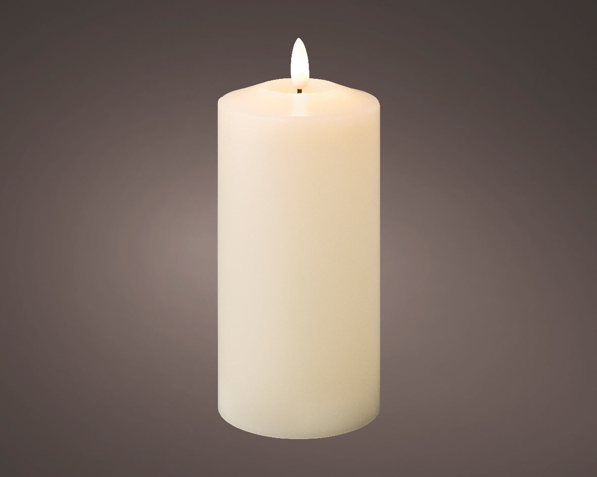 17.5cm Indoor LED Wick Church Candle | 485311