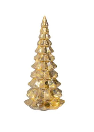 Indoor Micro LED Glass Tree Gold │ 489486
