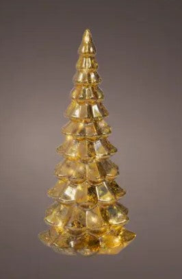 Indoor Micro LED Glass Tree Gold │ 489486