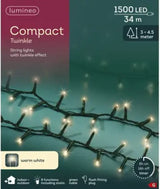 Outdoor LED Warm White Compact Lights GB 8 Function Twinkle Effect | 498917