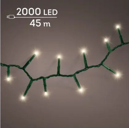 Outdoor LED Warm White Compact Lights GB 8 Function Twinkle Effect | 498948