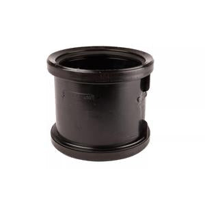 Wavin Soil D/S Pipe Coupler 110mm Black | 4SC